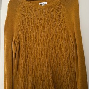 Sonoma XL mustard colored sweater
